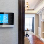Smart thermostat inside a home in Vancouver WA - Vanport Mechanical